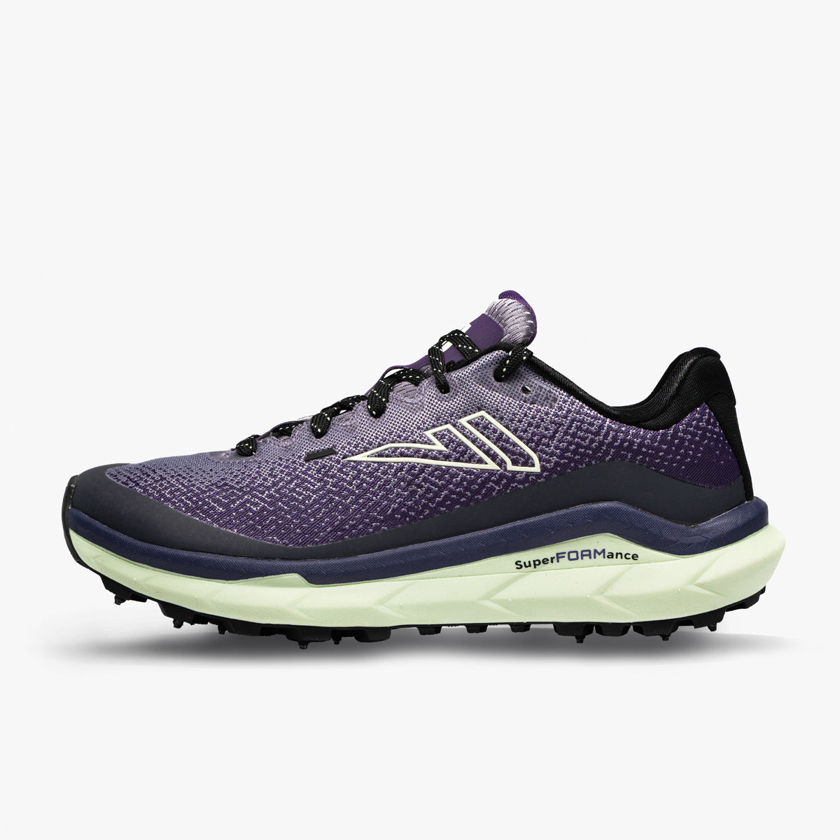 Baskets VJ Sarva Icehero Homme Pointure 10.5 – Trail Running, Noir Et Blanc, Neuves